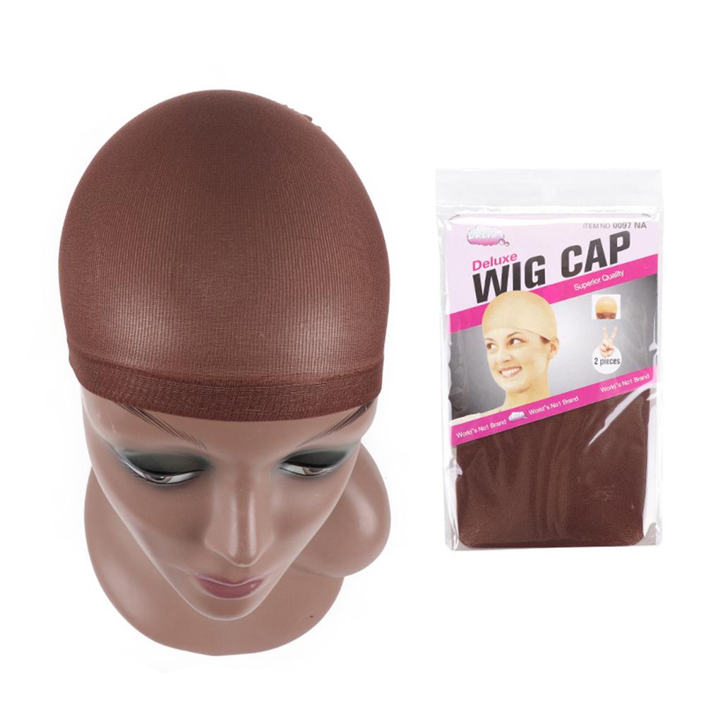 Stretchable Brown Free Size Stocking Black Mesh Hair Accessories Wig Cap Hairnets Hair Net