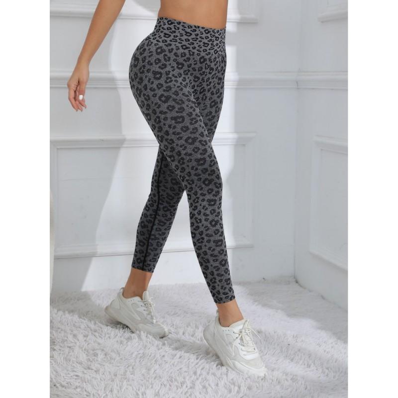 High Waist 9/10 Length Seamless Yoga Pants Women Tummy Control Butt Lifting Stretchy Nylon Spandex Leggings