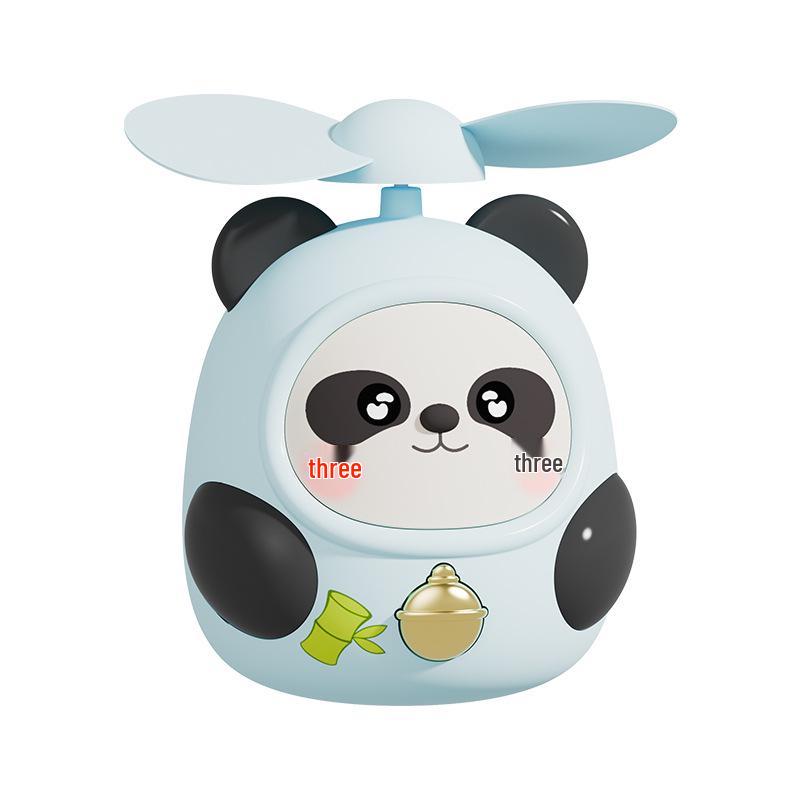 

Портативный USB Мини-вентилятор в виде мультяшной панды - Ручной, Перезаряжаемый, для студентов и использования на открытом воздухе. 6.3x6.3x9 cm