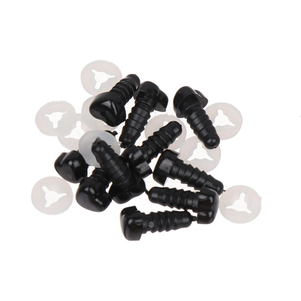 

10pcs/5pairs 5/10/12/15mm DIY Accessories Eyeball Plastic Eyes Safety Animal Making Crafts