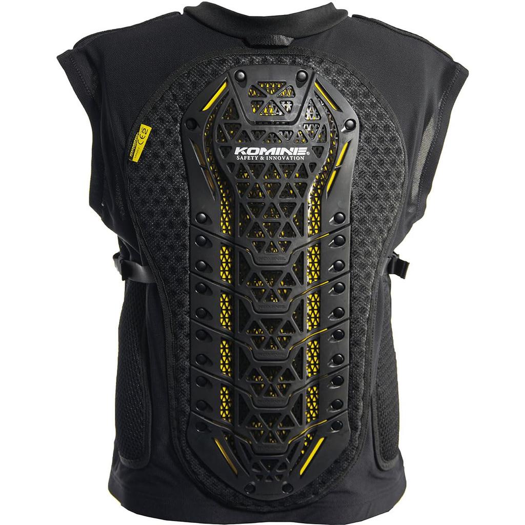 KOMINE Motorcycle Protector CE Level 2 Body Protection Inner Vest Black M 1235 CE Standard Level 2 Protector SK-820