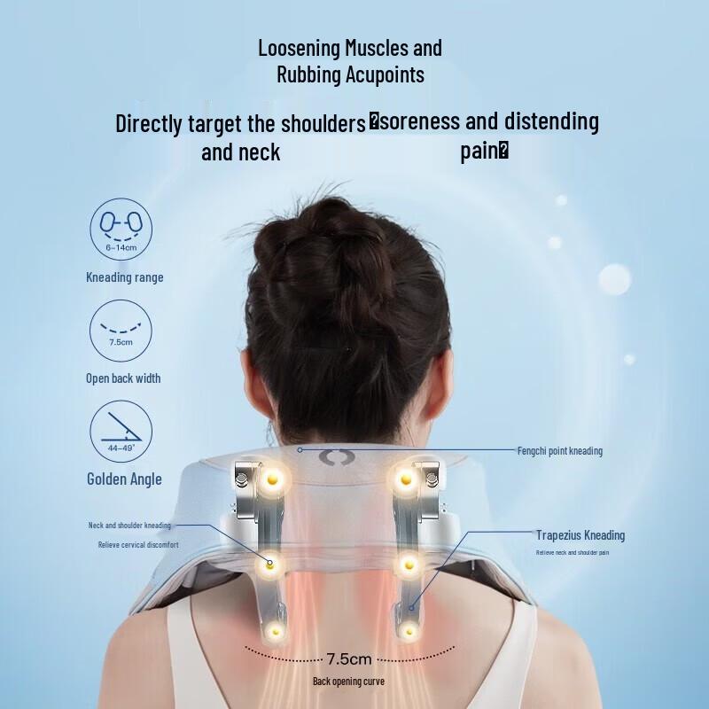 Rongtai RT-K35 Pro Neck and Shoulder Massager Pillow