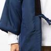 Watanosato Cotton Hanten Jacket with a Tortoiseshell Symbolizing Large Gray Men's Pattern, Longevity, (LL) Size,
