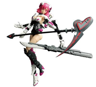 Armored Girl Elizabeth Additional Weapon Lovesize Included Scale Height 155mm Plastic Model Platts/MONO E-model (Elizabeth) Japan-only (scythe) 1/12