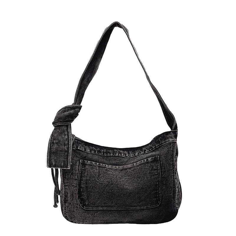 Large-capacity Artistic and Casual Crossbody Bag Student Class Backpack Single-shoulder Bag