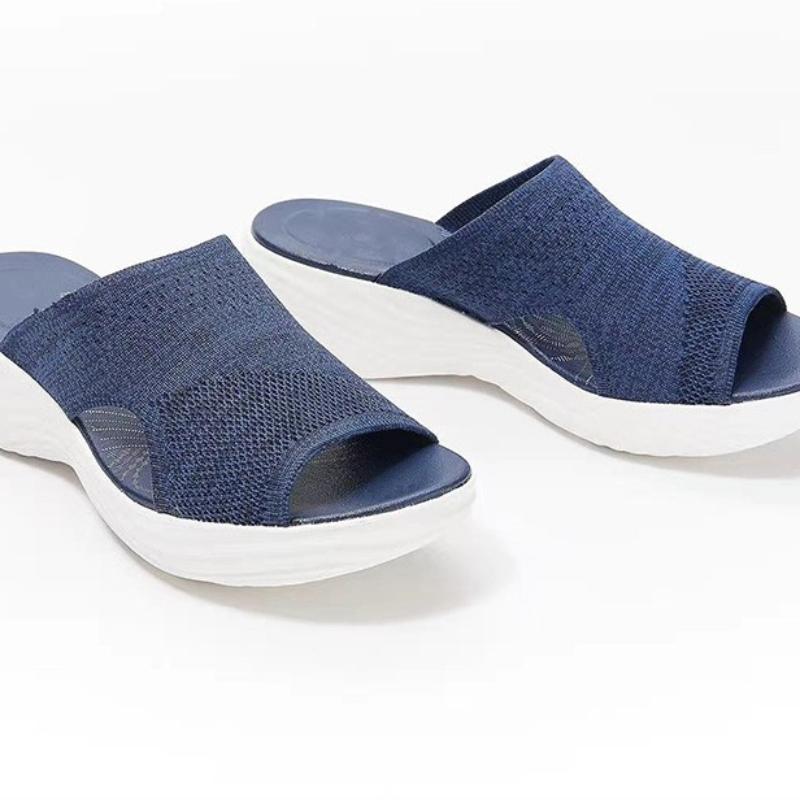

Summer Lightweight Breathable Beach Shoes Outdoor Platform Casual Slippers Women s Open Toe Sandals Flat Large Size Sandalias