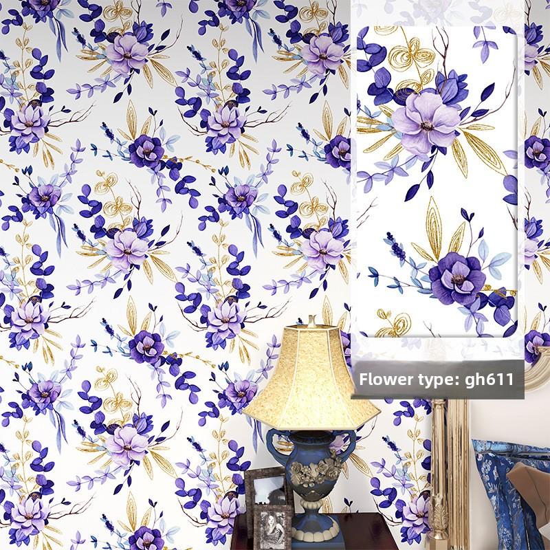 Vodotěsná a odolná proti vlhkosti Omyvatelná Tapeta na pozadí do ložnice, pokoje, obývacího pokoje Domácí Samolepka na zeď