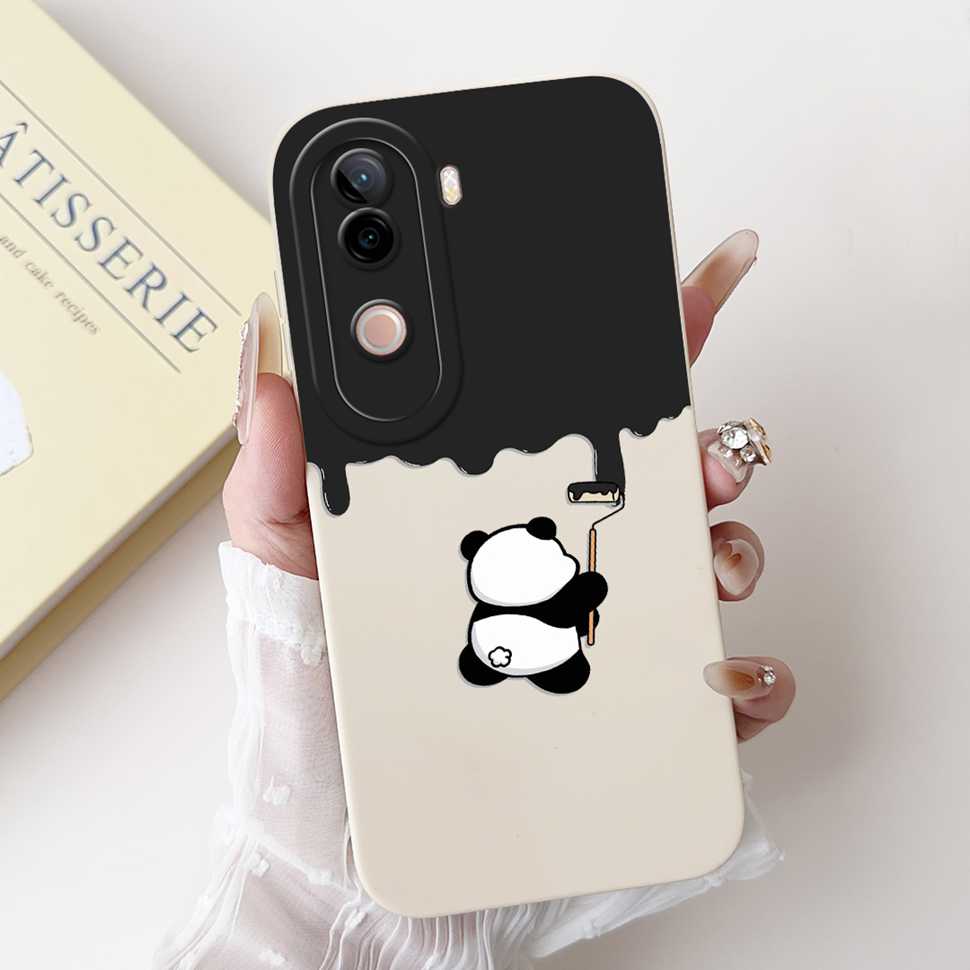 Flower Cover For Vivo V40e Case Soft Silicone Phone Back Cover Casing For Vivo V 40e V40e 4G V2403 Coque TPU Fundas