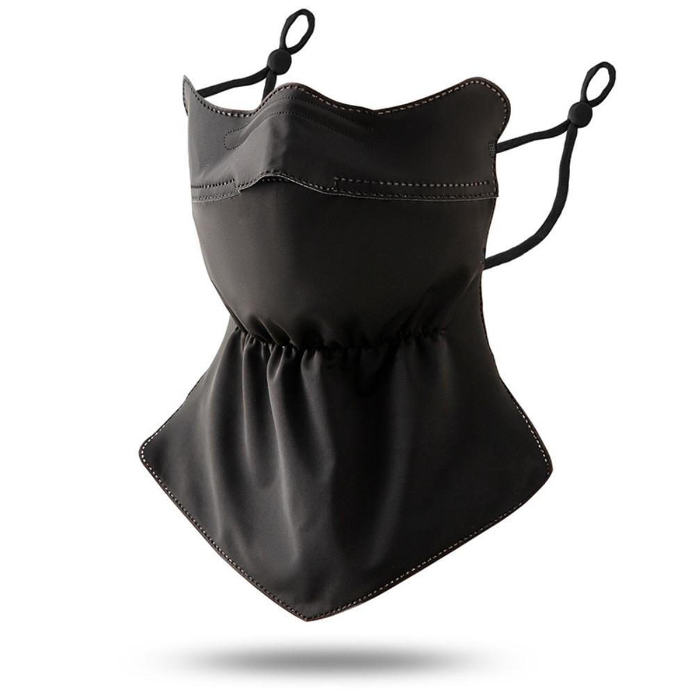 Breathable Ice Silk Mask Quick Drying Sun Protection Mask Fashion Anti-UV Mask Scarf  Women