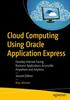 Kniha Cloud Computing Using Oracle Application Express : Develop Internet-Facing Business Applications Accessible Anywhere and Anytime