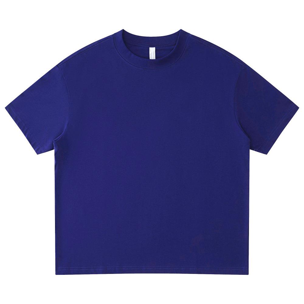 LVLV American Brand Trendy 275g Pure Cotton Loose T-shirt and Sports Shorts Set for Men, Women, and Kids.