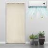 100x210cm Self-Adhesive Winter Warm Waterproof Quilted Door Curtain Screen Thermal Insulated Window Drapes Wind Resistant Panels