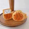 Schöne emulierte Taiyaki Süße Fisch 3D Cartoon Silikon Weiche Kopfhörerhülle für Airpods pro pro2 1 2 3 4 Tasche Mit Haken Schnalle