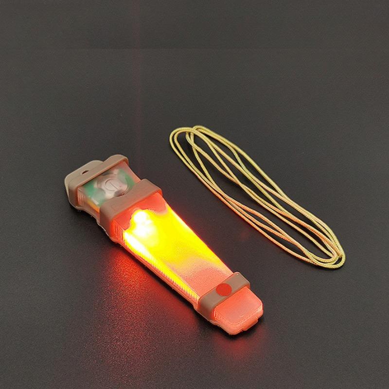 Taktyczne FMA Kask Bezpieczeństwo Światło Błyskowe Sygnał Przetrwania Wodoodporna Lampa Sprzęt Outdoorowy do Polowania Pieszej Turystyki Jazdy na Rowerze