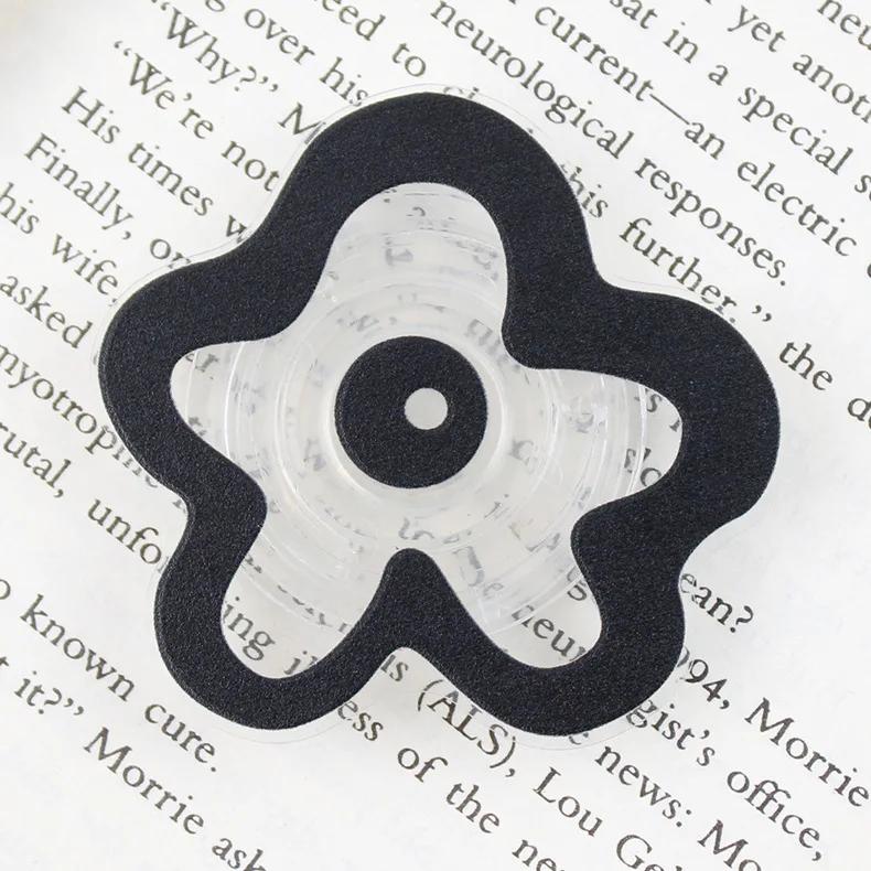 Cute Floral Phone Grip posocket Tok Flower Cellphone Stand Holder for iPhone 11 11 Mobile Bracket Foldable Expanding Kickstand