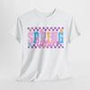 Daisy Fields T-Shirt | Beautiful Spring Checkered Spring Vibes Shirt
