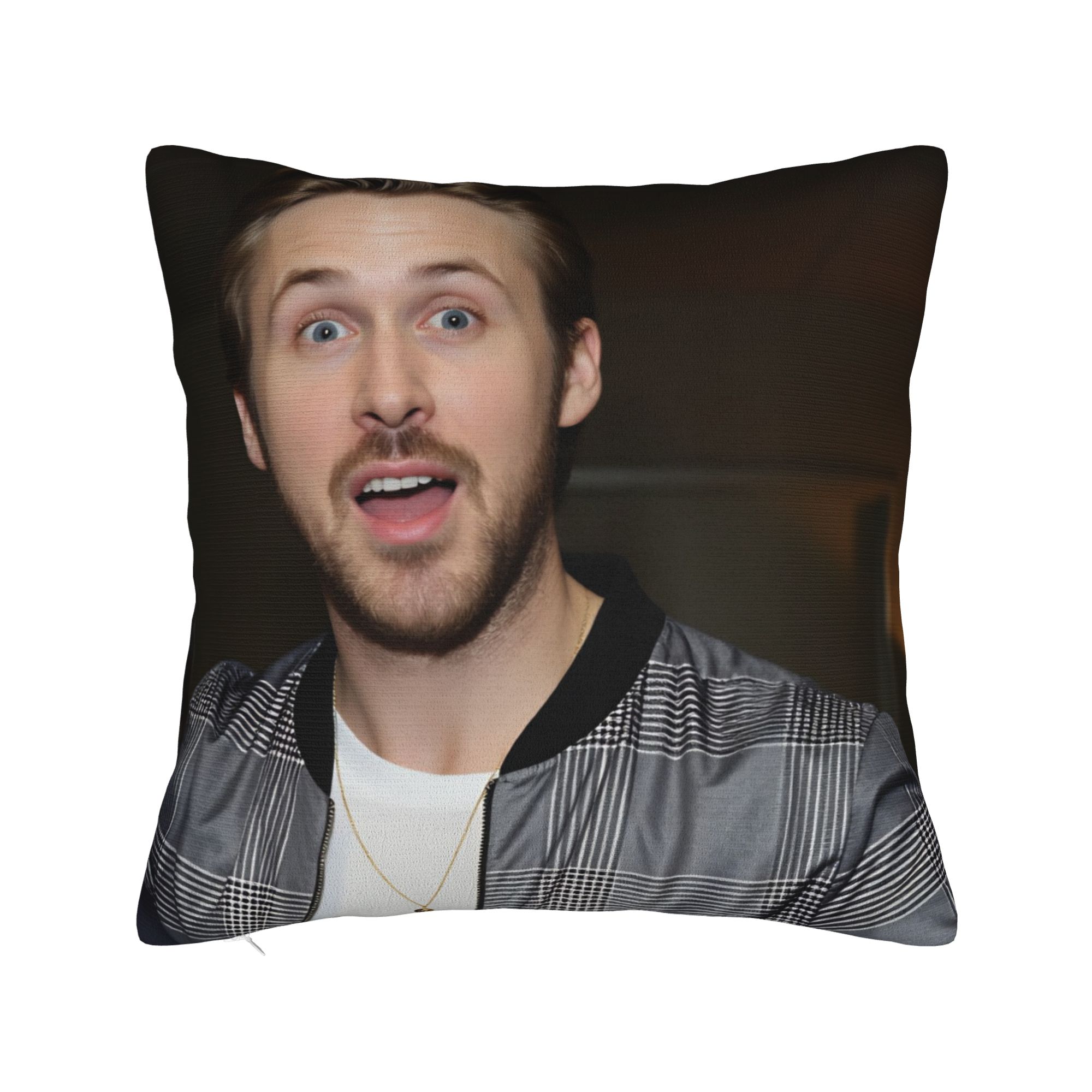 Fine Glasses Unisex Ryan Gosling Pillow Cover Comfy Cushion Cover Morden Pillow Case For Office Car Home Decor