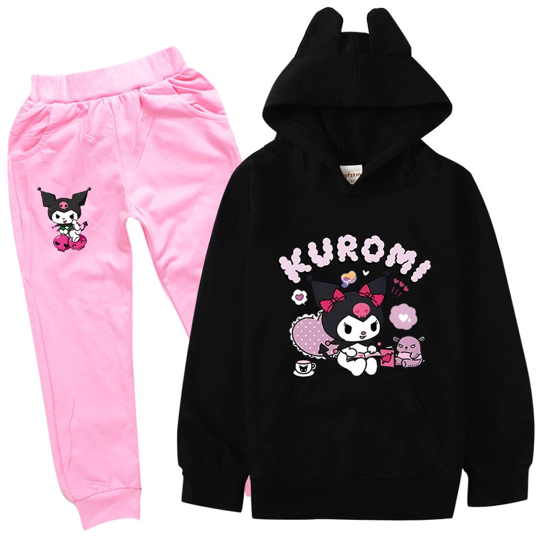 Коллекция одежды для девочек Kuromi 9070 110 cm чёрный