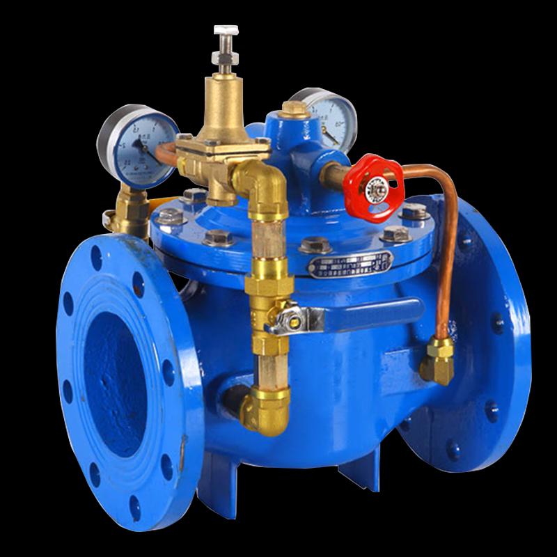 Fengjinzhú Pilot-Operated Cast Iron Pressure Reducing Valve