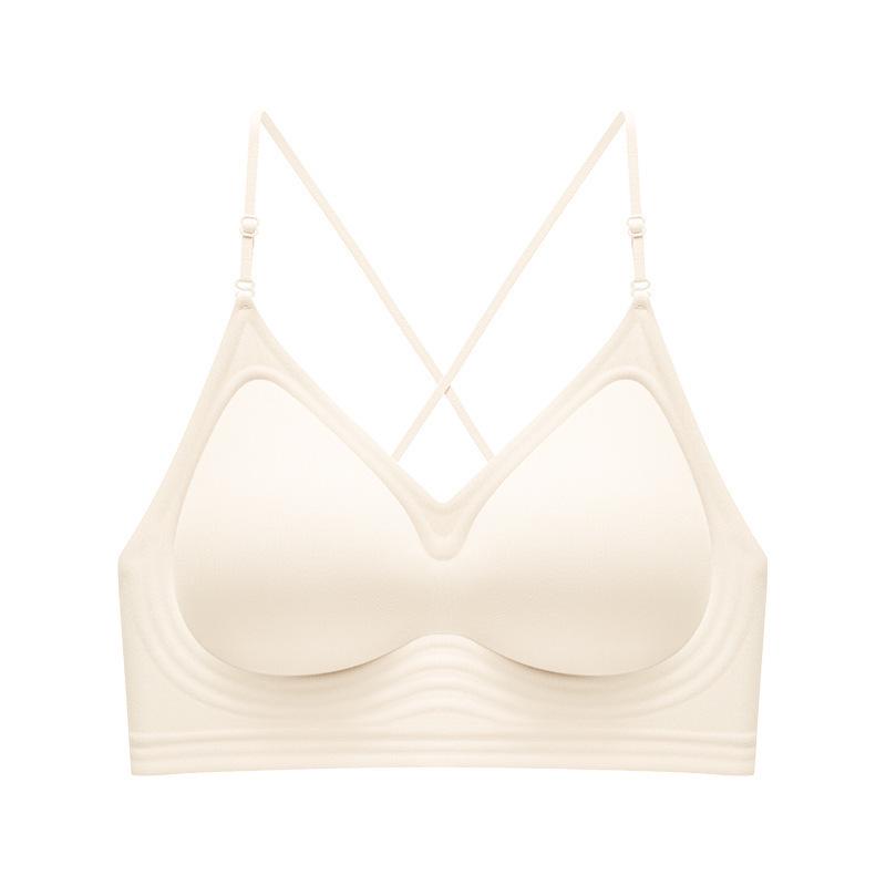 

Оригинальное бесшовное желеобразное нижнее белье: Женская прозрачная майка на тонких бретелях с бюстгальтером S (32/70ABC)