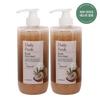 (1+1) Daily Fresh Scrub Body Wash Coconut 800ml / Moisturizing, Mild Exfoliation Care_631373