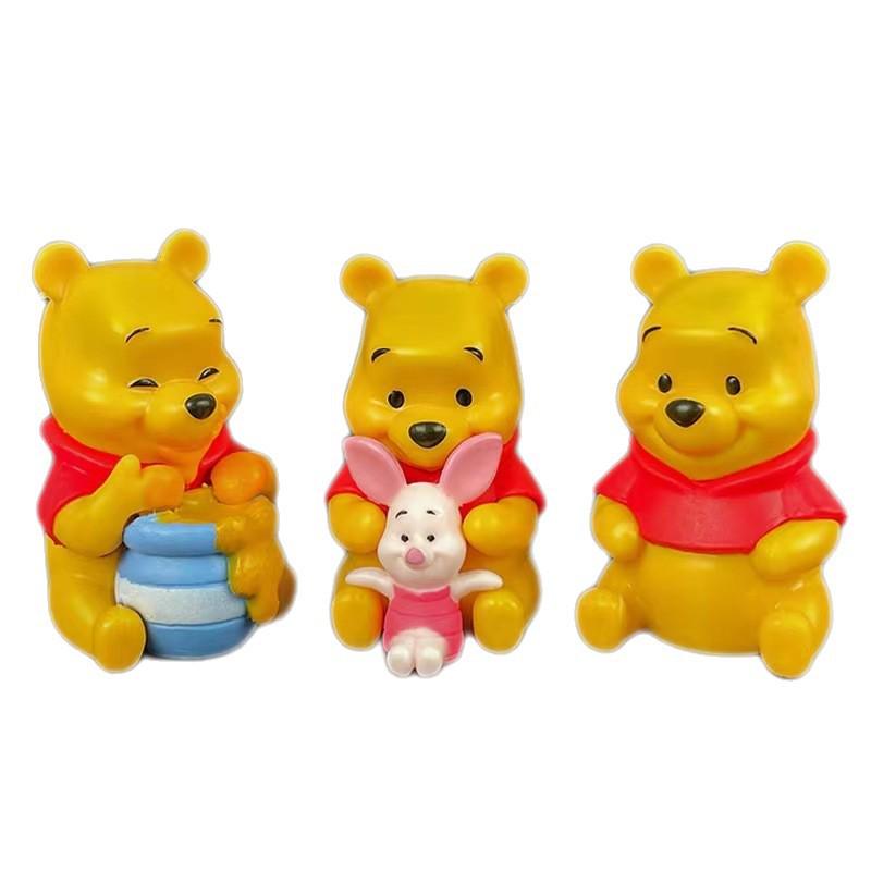 Winnie the Pooh and Friends: Tigger & Owl DIY Q Version Animal Figurines (10 Styles) - Gashapon Claw Machine Ornaments