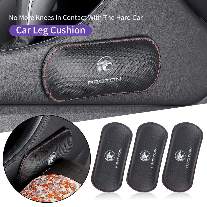 Car Knee Leg Protective Pad Foot Armrest Cushion Accessories For Proton X50 V6 X70 L3 L5 Exora Iriz R3 Wira Saga Satria Magma