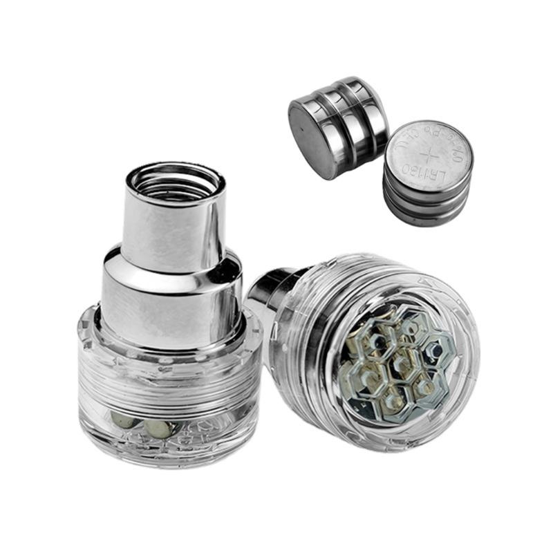 

Motorcycle Electric Bike LED Valves Cap Waterproof Tire Accessories Improved Visibility LED Wheel Light