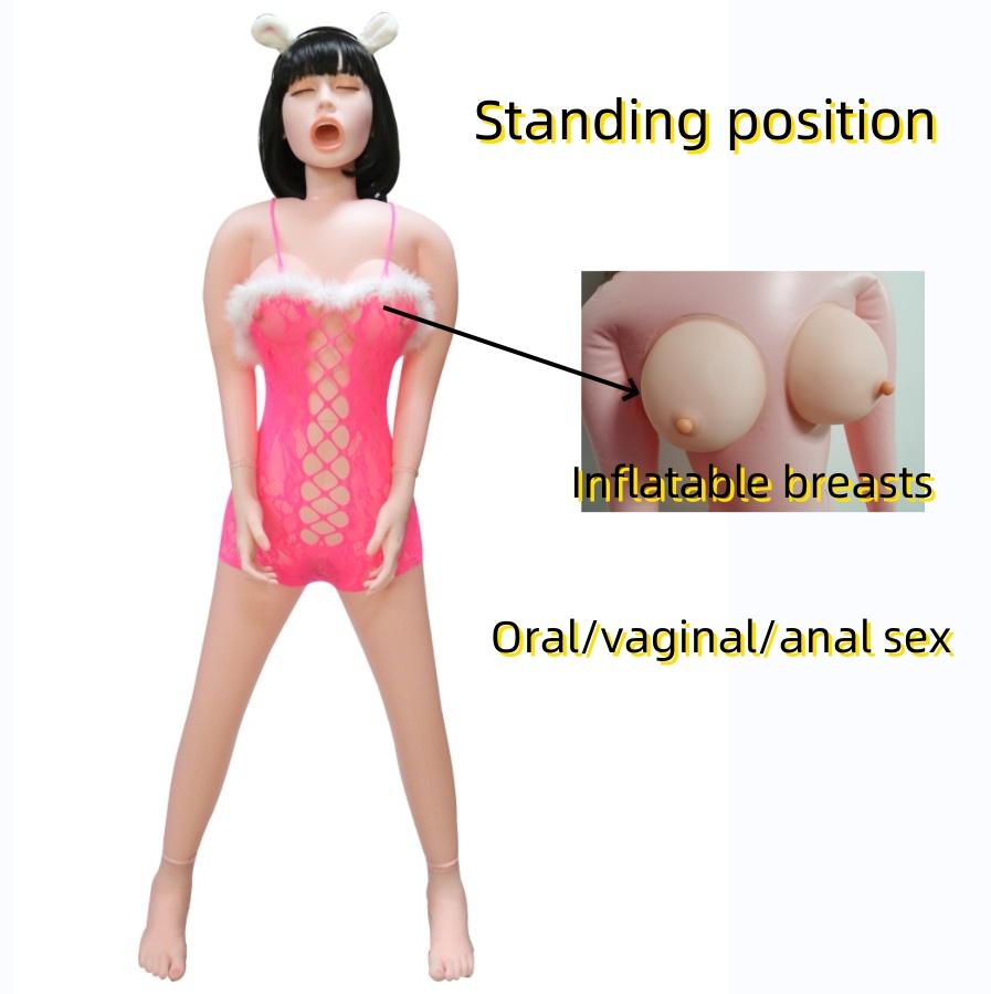 VaHppy Inflatable Sex Doll Masturbators for Men Sex Toys Oral Sex Style Breast Injection Water Real Life Scale Girlfriends