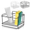 Soap Drain Storage Rack Dishcloth Brush Holder Sponge Rack Iron Shelf Bathroom Organizer Sponge Holder Kitchen Accessories Bathroom Holder