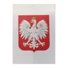 PVC bord Pools embleem adelaar wapenschild verkiezingen schoolkantoor A4 21x30cm T058