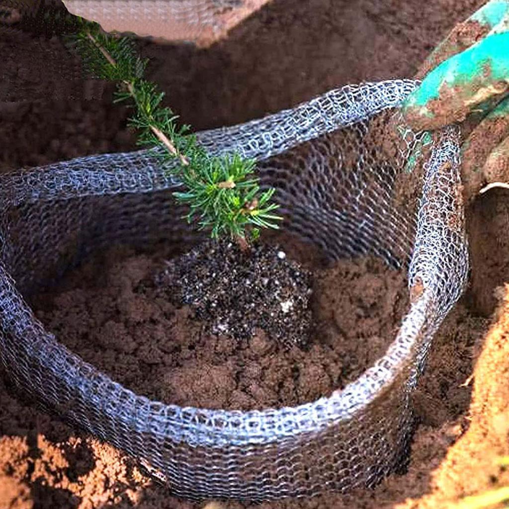 Plant Root Protector 304 Stainless Steel Plant Root Protection Mesh Bag for Fruits Berries Vegetables
