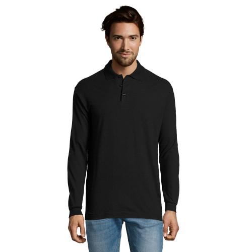 SOLS Mens Star Long-Sleeved Polo Shirt