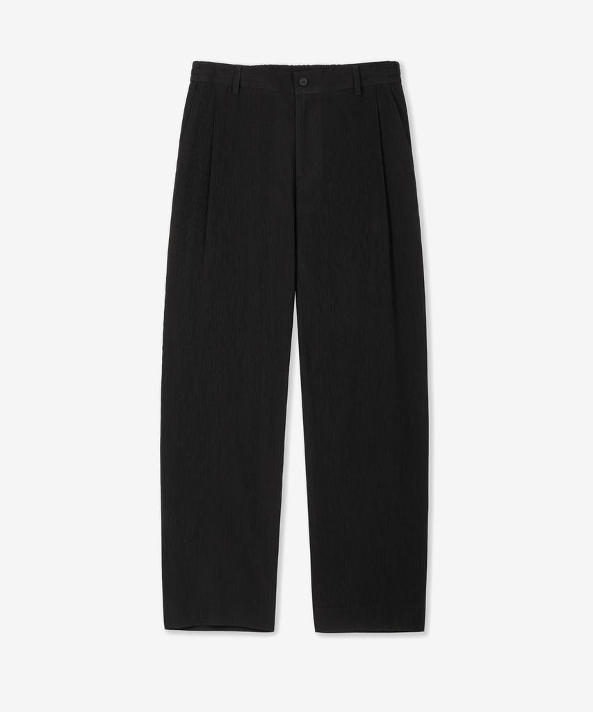 Tngt [Set] Kinoshita Seersucker Jacket & Tapered Pants (Black) 0Tpa6E206Bk