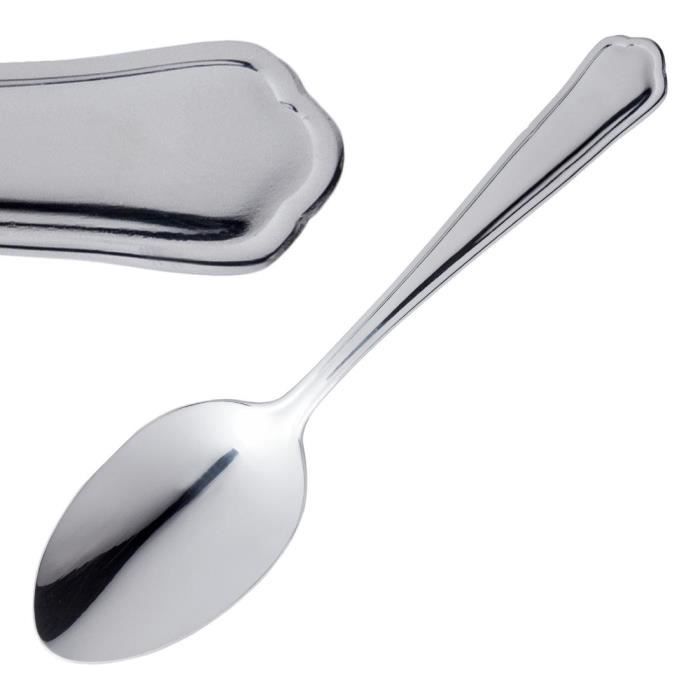 Cuillère à Dessert - OLYMPIA - Dubarry - 181 mm - Inox 18/10 - Lot de 12