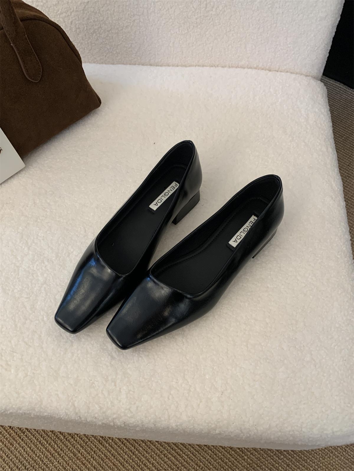 

Leopard Print Shoes Casual Slip-on Daily Low Heel Loafers Elegant Office Women s Dress Shoes 2025 New Party Pumps Zapatos De Muj 39 чёрный