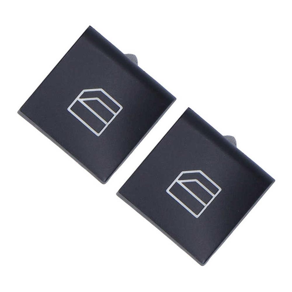 2Pcs Master Window Switch Button Cover Cap For Mercedes-Benz W204 C E Class W212