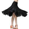 Flamenco Ballsaal Tanzkleid Kurzer Rock Damen Kostüm, Taille 60-98cm