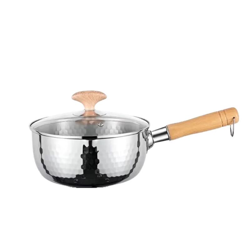 Yicang Stainless Steel Yukihira Pot 20cm with Lid