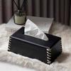 Light Luxury INS Leather Tissue Box Modern Minimalist Nordic Style High Appearance Level Paper Box Home Decor