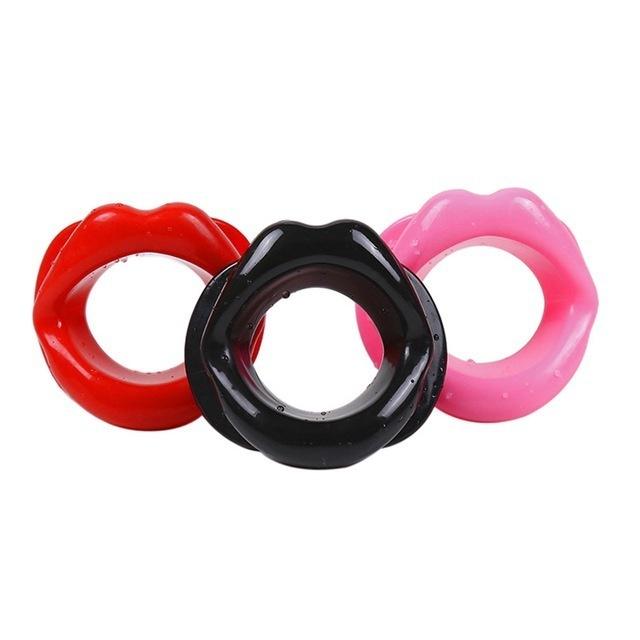 Sexprodukt Sexleketøy Deep Sex Hals Rund Munn Slagle Slave Bite Ring Gag Åpen Munn Gag