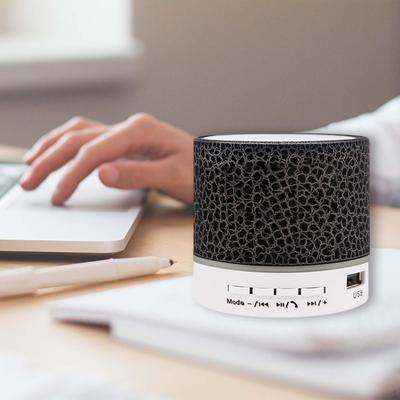 A10 Speaker Laptop Tablet Pocket Size Pairing Compact Stereo Sound with Lighting Effect Loudspeaker
