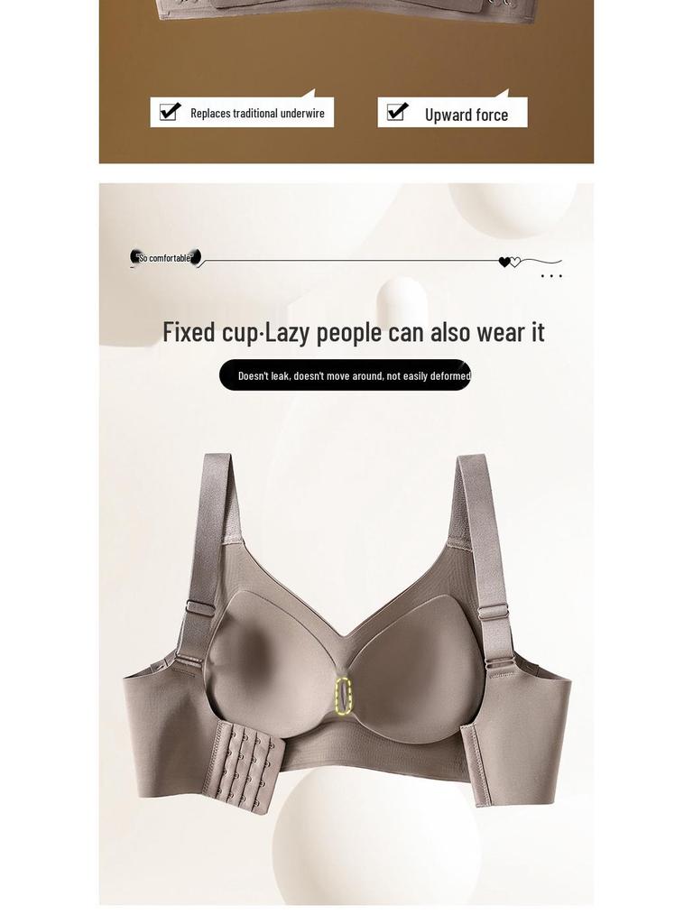 Seamless Backless Bra: U-Shaped Cartoon Print for Enhanced Look - Women's Summer Style