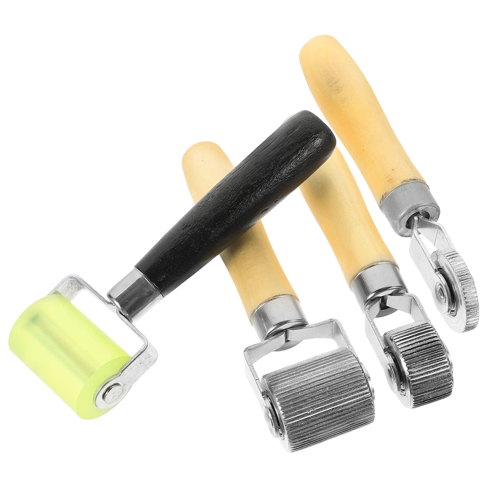4 Pcs Deadener Roller Tool for Tire Pressure Sound Rollers Hand Deadening Car Tools
