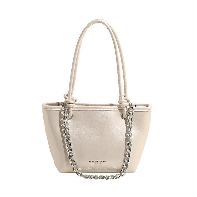 Women's Large Capacity Tote Bag  New High-quality and Niche Style  Single Shoulder Crossbody Bag for Work and Commuting