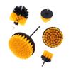 Electric Scrubber Grill Brush Kit 2/3.5/4'' Power Cleaning Brush For Car Bathroom Floor, Tub Shower Grout Nylon Attachments