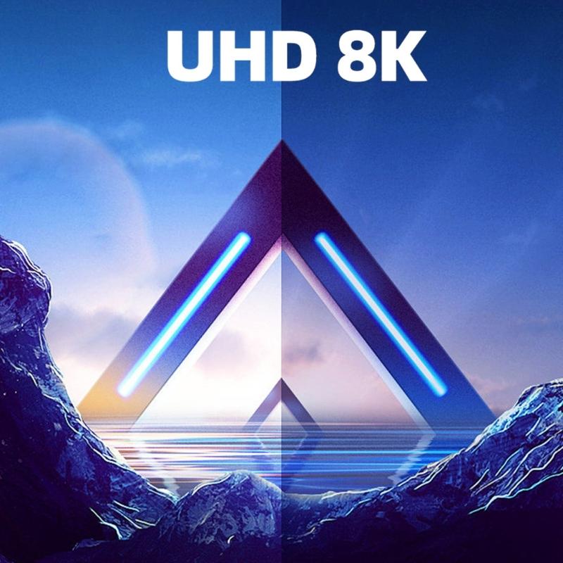 Adjustable HDMI-compatible Male To Female Adapter 180-Degree U-Turn Connector for TV Laptop Enhanced Viewing Experience