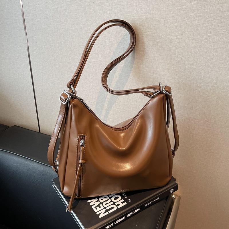 Trend fashion backpack women's simple versatile tote bag niche high-end casual women's bag