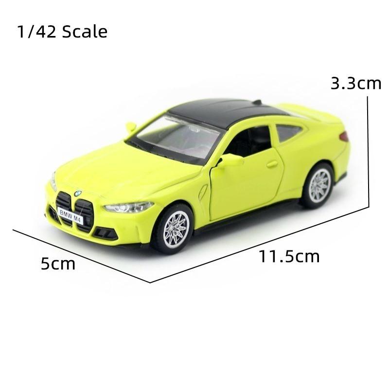 Car M4 Alloy Model With Inertia Mechanism For Children Enthusiasts And