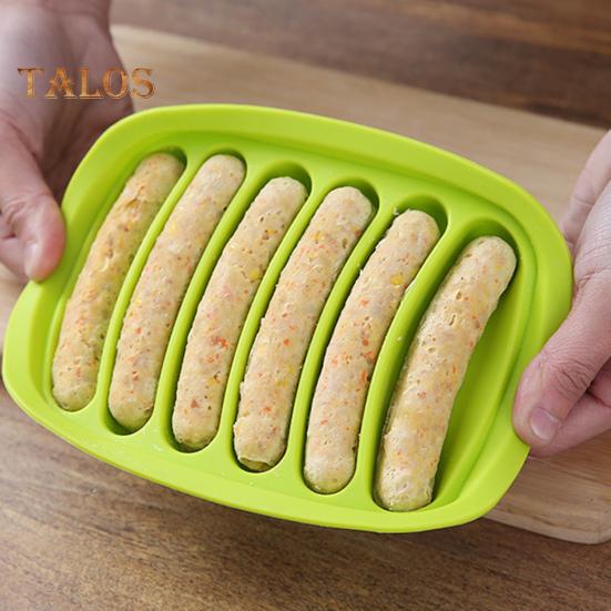 Sausage Mold Easy To Release DIY Reusable Durable Hot Dog Mold with Cover Kitchen Supplies